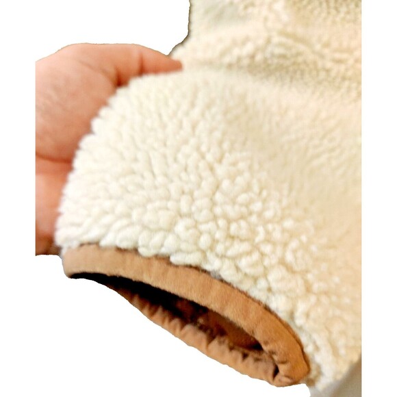 Men's Duluth Trading Company Faux Fur Sherpa Jacket Full Zip Size Medium - Picture 7 of 12